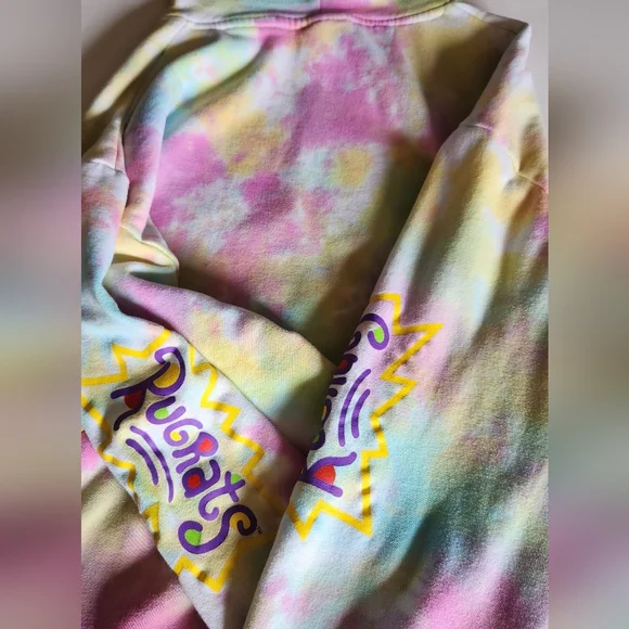 Nickelodeon Rugrats Tie Dyed Hoodie XL - Picture 5 of 9